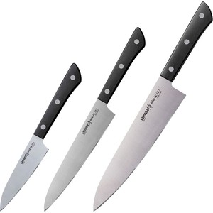 фото Набор ножей 3 предмета samura harakiri (shr-0220b/k)