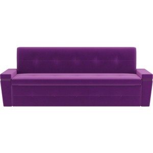 Кухонный диван Мебелико Деметра микровелвет (фиолетовый)