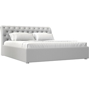 Кровать Мебелико Сицилия эко-кожа белый кровать мебелико лотос эко кожа белый