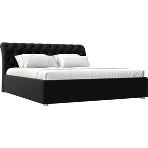 Кровать Мебелико Сицилия эко-кожа черный кровать мебелико кантри эко кожа