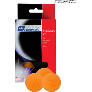 Мяч для настольного тенниса Donic-Schildkrot AVANTGARDE 3 - O (6 штук)