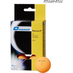 Мяч для настольного тенниса Donic-Schildkrot PRESTIGE 2 - O (6 штук)