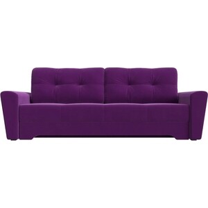 Мебелико Амстердам микровельвет фиолетовый