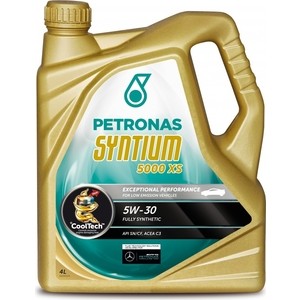 фото Моторное масло petronas syntium 5000 xs 5w-30 4л 1814-4019