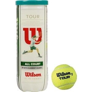 фото Мяч для большого тенниса wilson all court 3b (wrt106300) 3 мяча