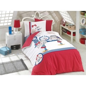 

Комплект постельного белья Hobby home collection 1,5 сп, поплин Smile красный (1501001762), 1,5 сп, поплин Smile красный (1501001762)