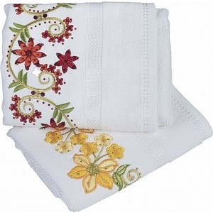 

Набор полотенец 2 штуки Hobby home collection 50x90 Zumrut белый (1501002106), 50x90 Zumrut белый (1501002106)