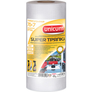 

Тряпка UNICUM Super 24x30, 70+7шт, Super 24x30, 70+7шт