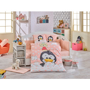 

Комплект детского постельного белья Hobby home collection поплин PENGUIN, персиковый, 100% Хлопок, поплин PENGUIN, персиковый, 100% Хлопок