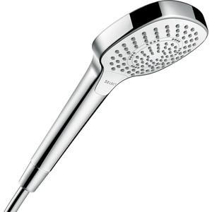 фото Ручной душ hansgrohe croma select e ecosmart multi, белый/хром (26811400)