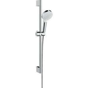 фото Душевой гарнитур hansgrohe crometta vario green 65 см, белый/хром (26555400)