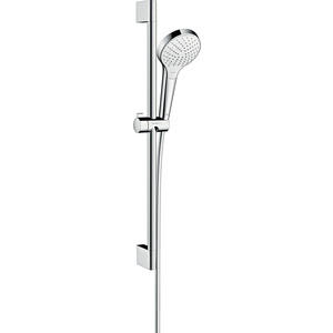 фото Душевой гарнитур hansgrohe croma select s ecosmart vario 65 см, белый/хром (26563400)