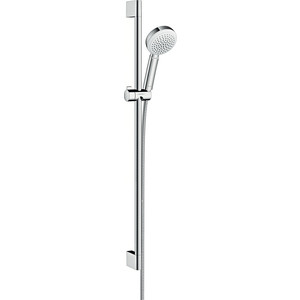 фото Душевой гарнитур hansgrohe crometta 100 90 см белый/хром (26658400)