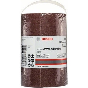 Шлифрулон Bosch J450 Expert for Wood+Paint 115x5000 мм K100 (2.608.621.466) J450 Expert for Wood+Paint 115x5000 мм K100 (2.608.621.466) - фото 1