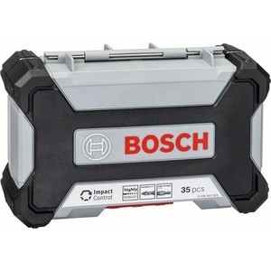 фото Набор бит и сверл по металлу bosch impact control кейс l 35шт (2.608.577.148)