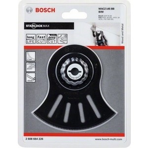 Пильное полотно Bosch StarlockMax BIM сегментированное 145 мм MACZ 145 BB (2.608.664.226)