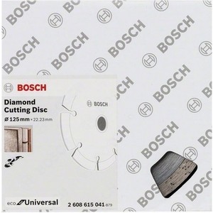 фото Диск алмазный bosch 10шт universal 125-22,23 eco (2.608.615.041)