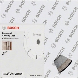 фото Диск алмазный bosch 10шт universal 150-22,23 eco (2.608.615.042)