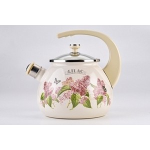 

Чайник эмалированный со свистком 2.5 л Laurel Lilac (L92711), Lilac (L92711)