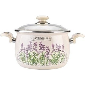 Кастрюля эмалированная 3.5 л Laurel Lavender (L91913)