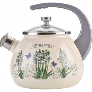 

Чайник эмалированный со свистком 2.5 л Laurel Hyacinth (L92711), Hyacinth (L92711)