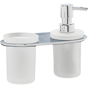 

Дозатор для жидкого мыла Wasserkraft Kammel K-8300 со стаканом (K-8389), Kammel K-8300 со стаканом (K-8389)