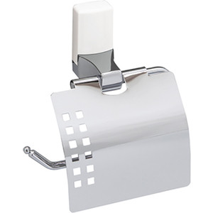 

Держатель туалетной бумаги Wasserkraft Leine K-5000WHITE с крышкой (K-5025WHITE), Leine K-5000WHITE с крышкой (K-5025WHITE)