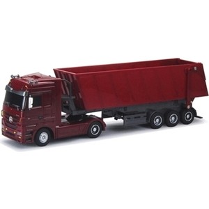 Радиоуправляемый грузовик Rui Chuang Mercedes-Benz Actros Dump Trailer масштаб 1:32 - QY1101C-R