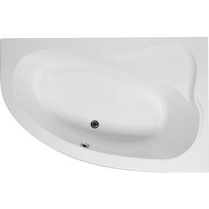 Акриловая ванна Aquanet Luna 155x100 R правая, с каркасом, без гидромассажа (205400) Акриловая ванна Aquanet Luna 155x100 R правая, с каркасом, без гидромассажа (205400)