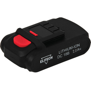 

Аккумулятор Elitech 18В, 2,0Ач Li-ion, для ДА 18СЛК (1820.067600), 18В, 2,0Ач Li-ion, для ДА 18СЛК (1820.067600)