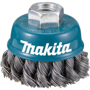 Щетка чашечная Makita 75 мм М14 0,5 мм (D-24131) 75 мм М14 0,5 мм (D-24131) - фото 1