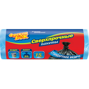 

Пакеты для мусора ФРЕКЕН БОК LD Сверхпрочные 15шт, 35л, размер 50*60, 17мкм, цвет в ассортименте, LD Сверхпрочные 15шт, 35л, размер 50*60, 17мкм, цвет в ассортименте
