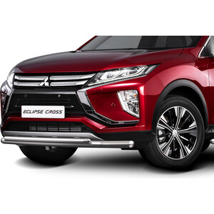 

Защита переднего бампера d57+d42 Rival для Mitsubishi Eclipse Cross (2018-н.в.), R.4014.001, для Mitsubishi Eclipse Cross (2018-н.в.), R.4014.001