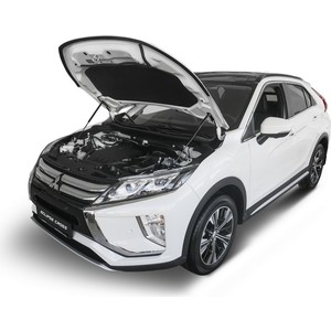 фото Газовые упоры капота автоупор для mitsubishi eclipse cross (2017-н.в.), 2 шт., umiecl011