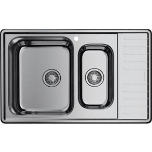 Кухонная мойка Omoikiri Sagami 79-2-IN-L нержавеющая сталь (4993447)