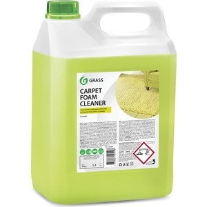 фото Очиститель ковровых покрытий grass ''carpet foam cleaner'' (высокопенный), 5 л