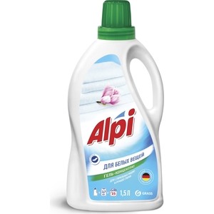 

Гель-концентрат GRASS для белых вещей ''ALPI'', 1.5л, для белых вещей "ALPI", 1.5л