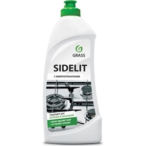 Чистящий крем GRASS для кухни и ванной комнаты ''Sidelit'' (флакон), 500 мл