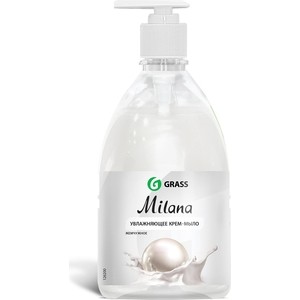 Жидкое крем-мыло GRASS ''Milana'' жемчужное, 500 мл 