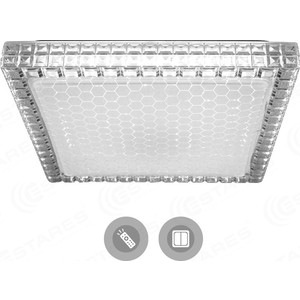 Управляемый светодиодный светильник Estares AKRILIKA SOTA 55W S-400-CLEAR/SHINY-220-IP44 цена Управляемый светодиодный светильник Estares AKRILIKA SOTA 55W S-400-CLEAR/SHINY-220-IP44 цены онлайн