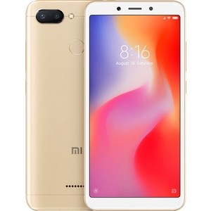 

Смартфон Xiaomi Redmi 6 4/64GB Gold, Redmi 6 4/64GB Gold