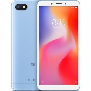 

Смартфон Xiaomi Redmi 6A 2/32GB Blue, Redmi 6A 2/32GB Blue