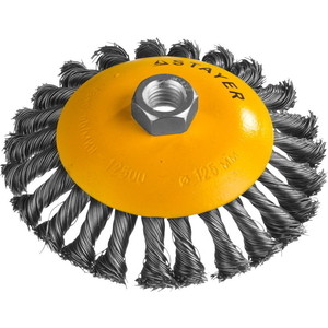 

Корщетка коническая Stayer Professional жгутированная 0,5 мм 125 мм хМ14 (35135-125), Professional жгутированная 0,5 мм 125 мм хМ14 (35135-125)