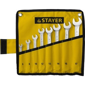 Набор ключей комбинированных Stayer 8шт 6-17 мм (27081-H8)
