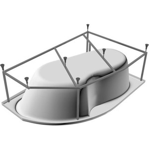 

Каркас для ванны Koller Pool Montana 150x105 с монтажным набором (CMONTANA150), Montana 150x105 с монтажным набором (CMONTANA150)