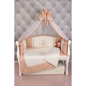 

Комплект в кроватку AmaroBaby PREMIUM 7-ми предметный SWEET DREAMS (сатин, кофе), PREMIUM 7-ми предметный SWEET DREAMS (сатин, кофе)