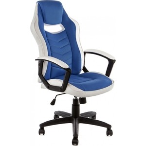 Компьютерное кресло Woodville Gamer белое/синее
