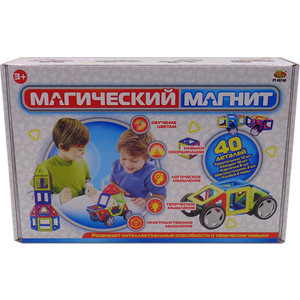

Магнитный конструктор Abtoys Магический магнит , 40 деталей (PT-00748), Магический магнит , 40 деталей (PT-00748)