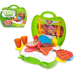

Игровой набор Abtoys Гриль Чудо-чемоданчик, 23 предмета (PT-00459), Гриль Чудо-чемоданчик, 23 предмета (PT-00459)