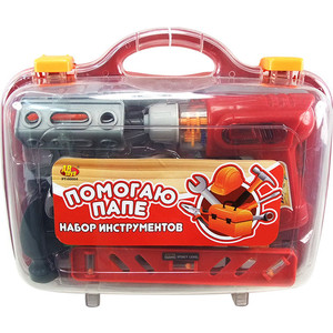 

Игровой набор Abtoys инструменты в чемодане Помогаю Папе, 26 предметов (PT-00269), инструменты в чемодане Помогаю Папе, 26 предметов (PT-00269)